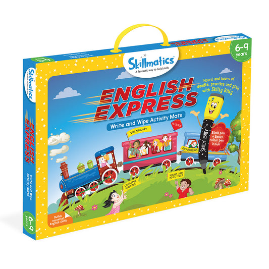 Skillmatics English Express - Help Kids Build Vocabulary and Key